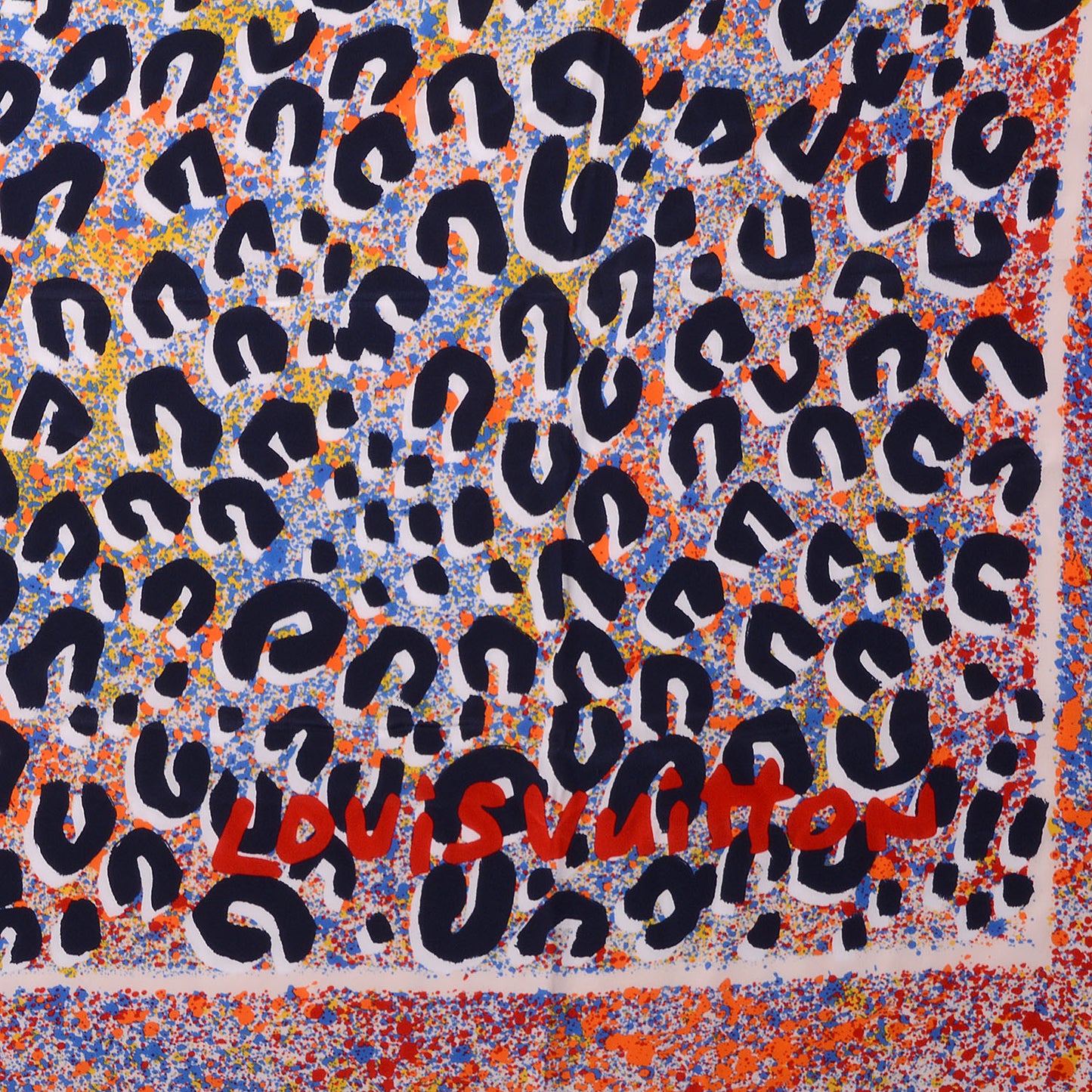 Silk Leo Spray Giant Square Piment
