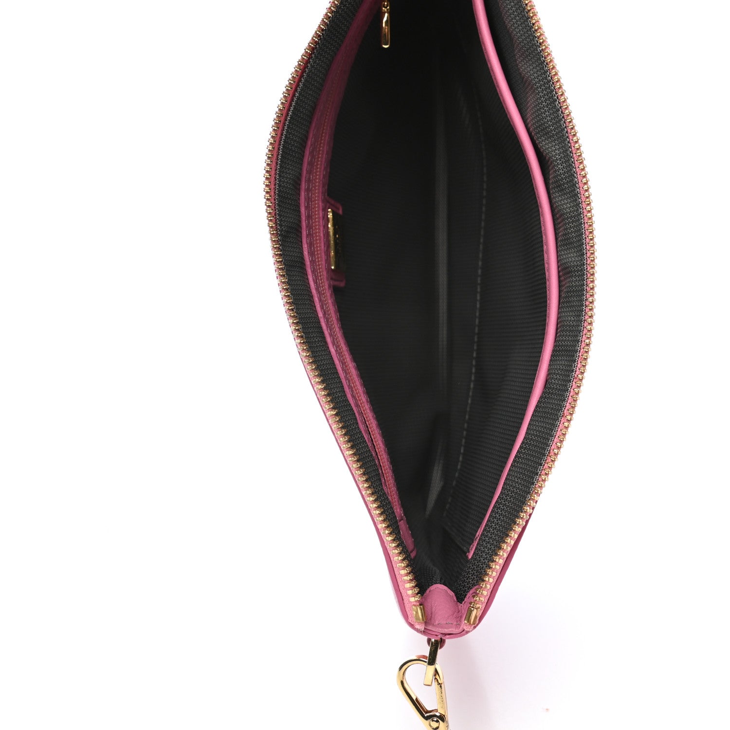 MCM Visetos Studded Wristlet Pouch Pink 5 of 7