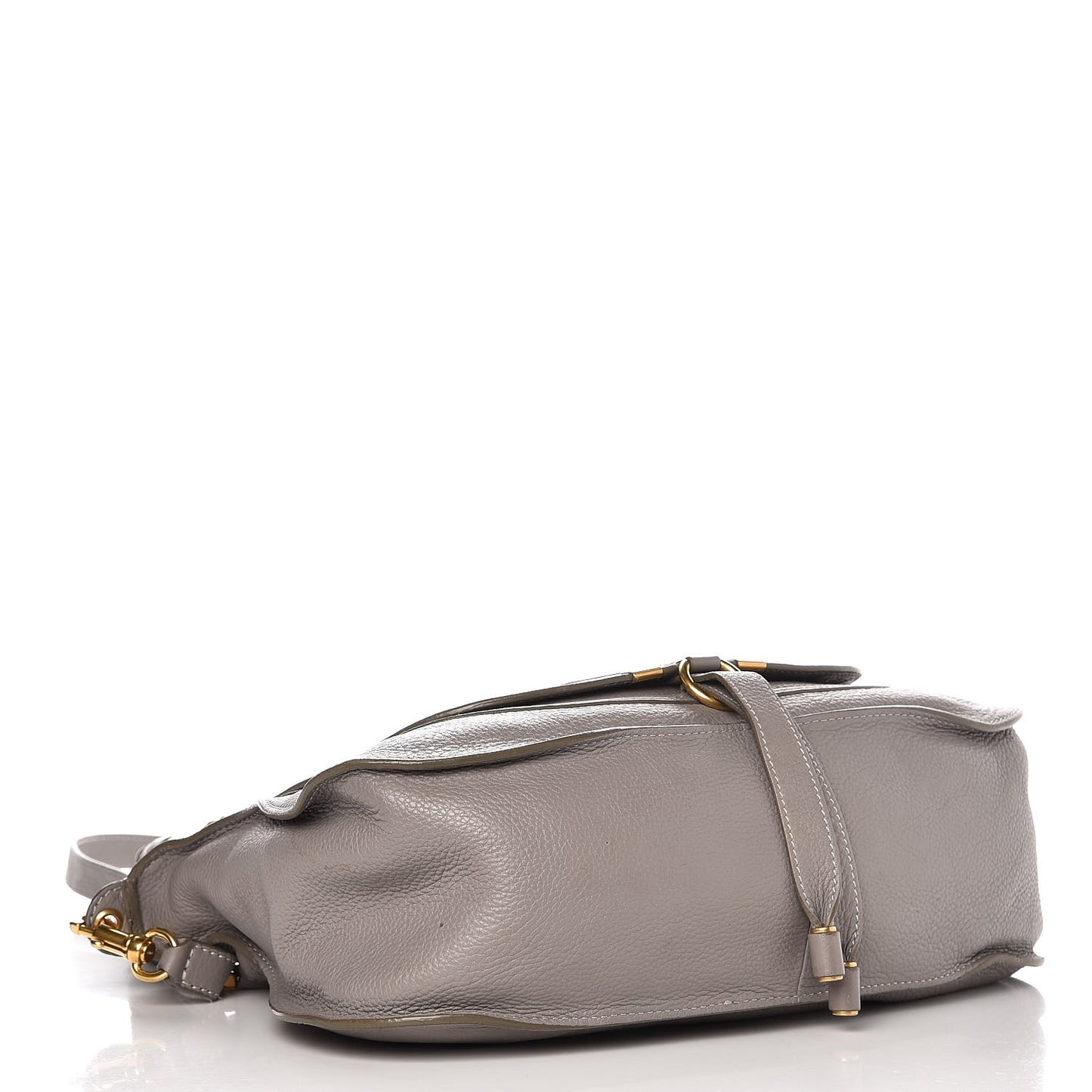 Calfskin Medium Marcie Satchel Cashmere Grey