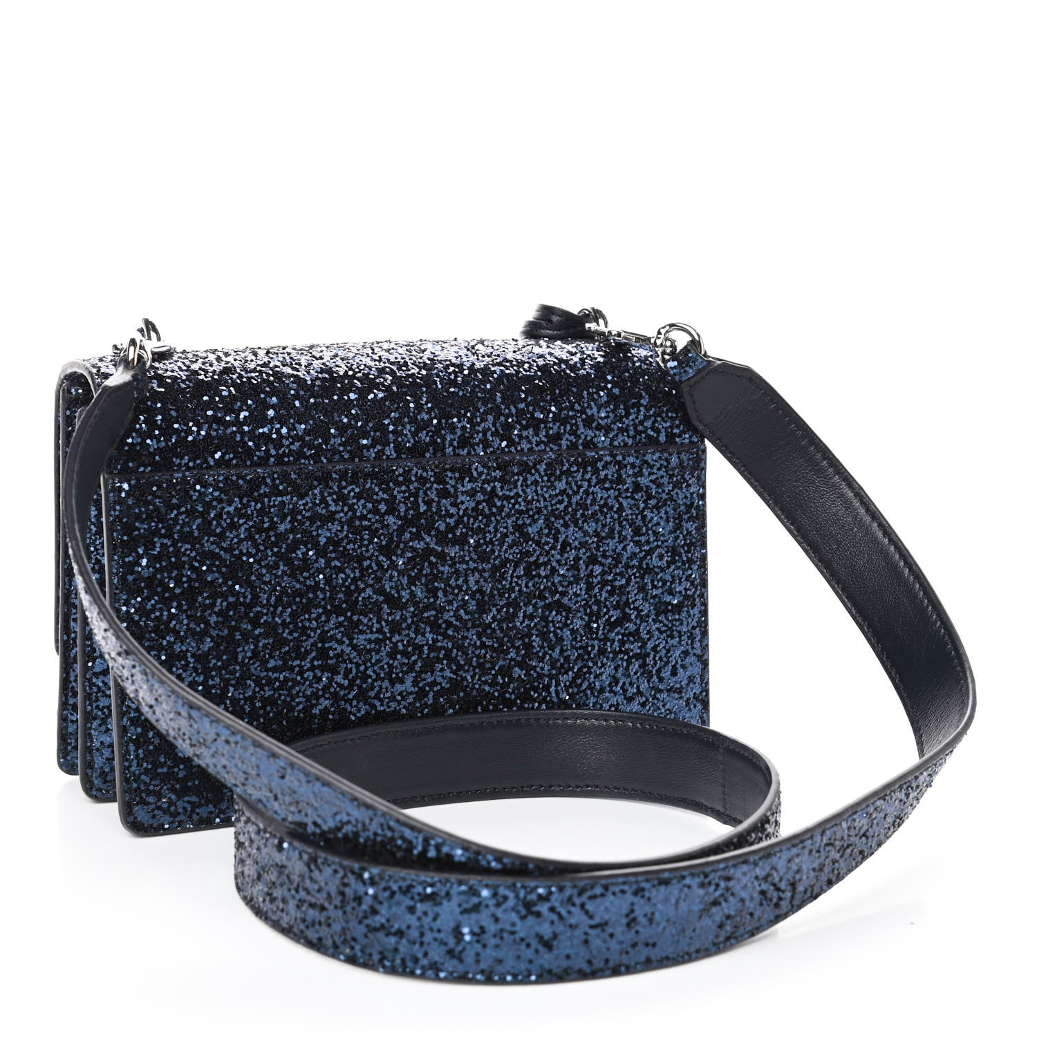 Saint Laurent Glitter Nappa Small Monogram Sunset Blue 2 of 4