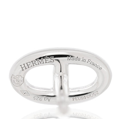 Hermes Sterling Silver TPM Farandole Earrings 3 of 5