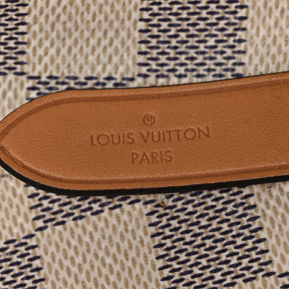 Louis Vuitton Damier Azur Braided Neonoe MM Blue 8 of 10