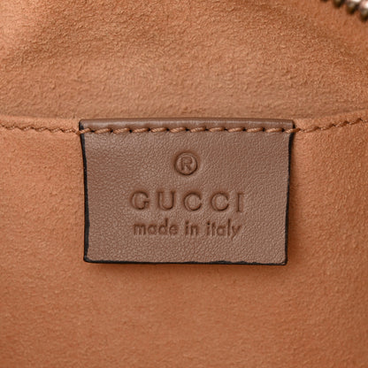 Gucci Calfskin Matelasse Small GG Marmont Chain Shoulder Bag Porcelain Rose 6 of 11