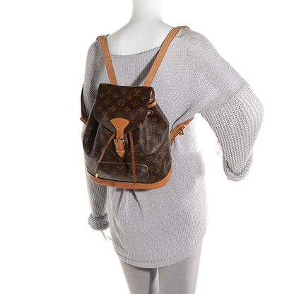 Louis Vuitton Monogram Montsouris MM Backpack 2 of 7
