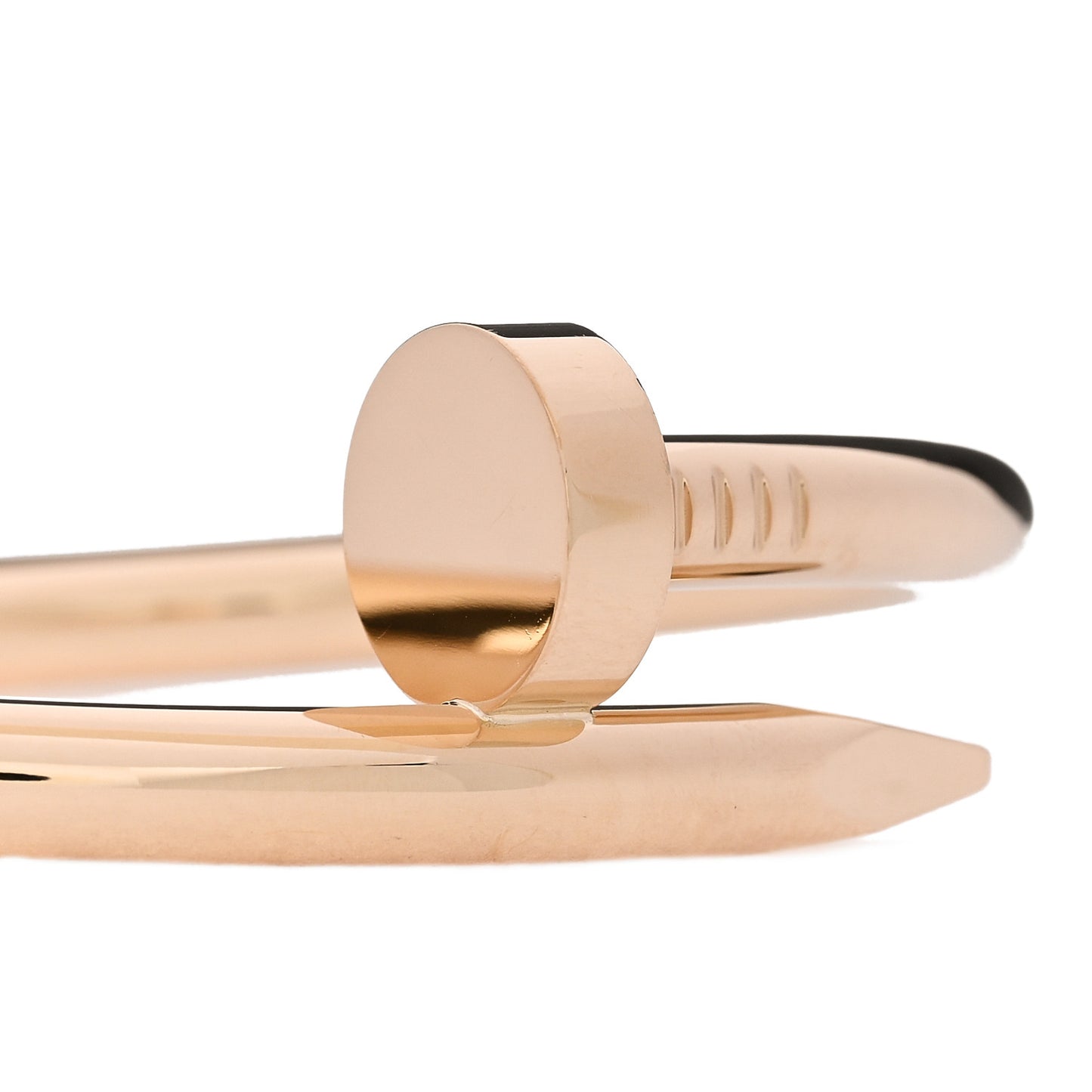 18K Yellow Gold Juste Un Clou Large Bracelet 17