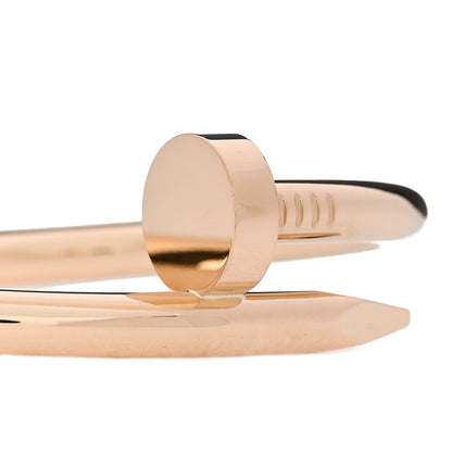 Cartier 18K Yellow Gold Juste Un Clou Large Bracelet 17 3 of 5