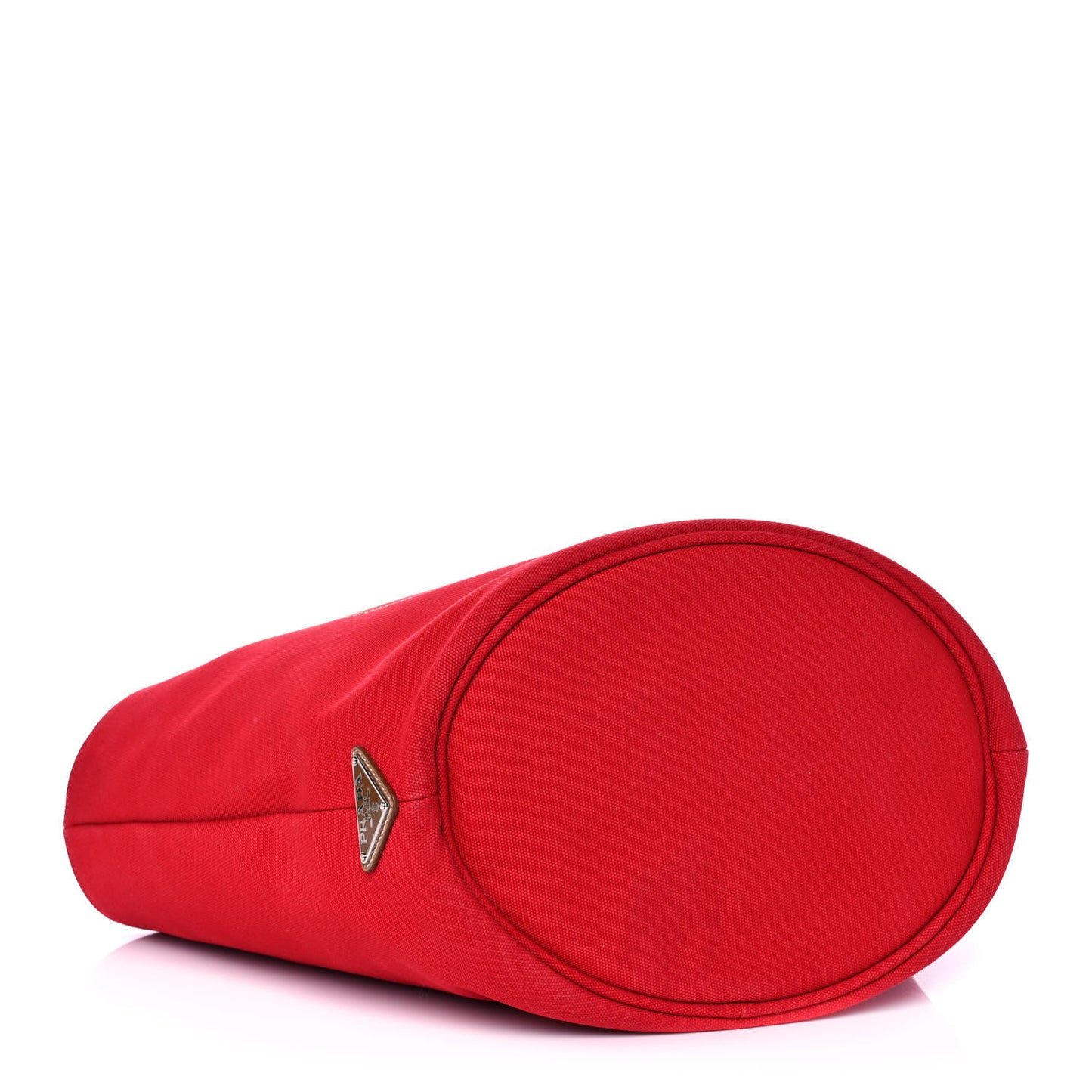 Canapa Logo Bucket Tote Rosso