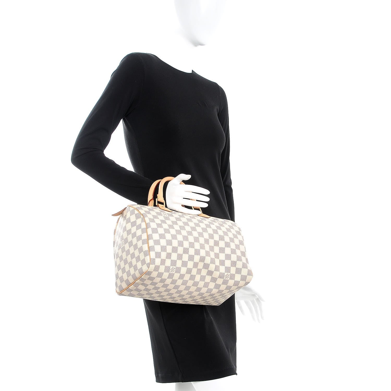 Louis Vuitton Damier Azur Speedy 30 2 of 8