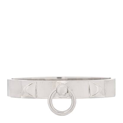 Hermes Sterling Silver PM Collier De Chien Bracelet SH 1 of 5