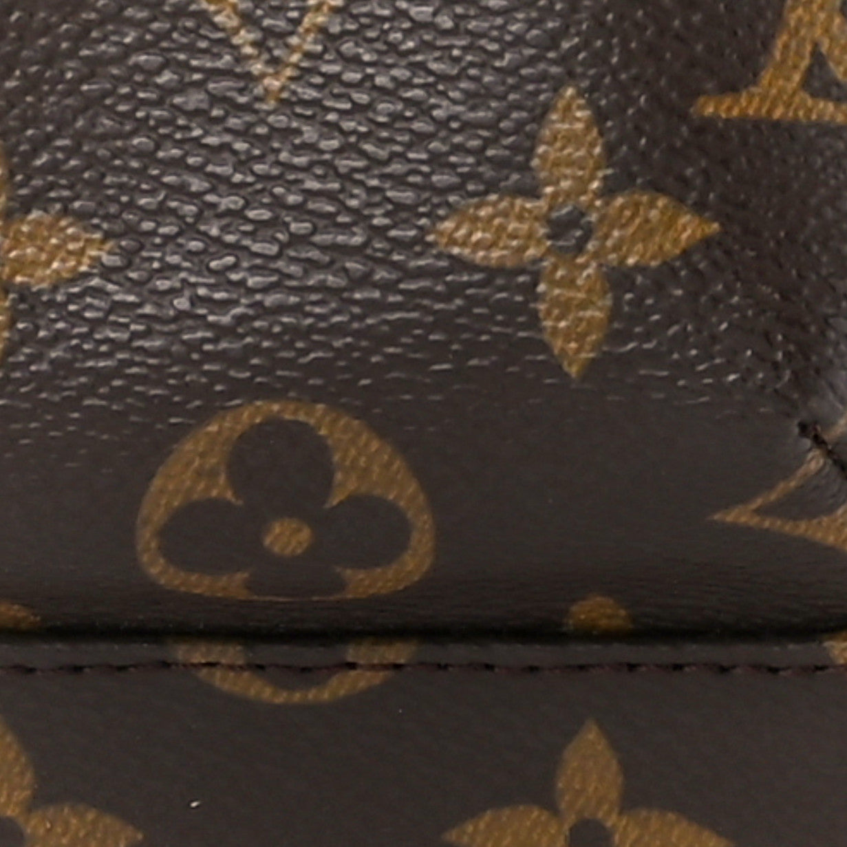 Monogram Partition Wristlet