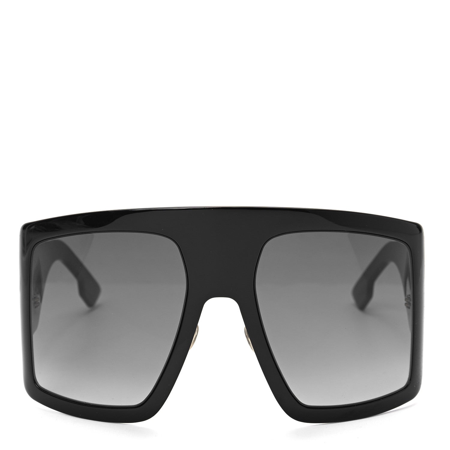 Christian Dior Acetate DiorSo Light 1 Shield Sunglasses Black 2 of 8
