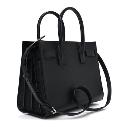 Saint Laurent Grain de Poudre Nano Sac De Jour Black 3 of 10