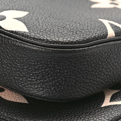 Louis Vuitton Empreinte Monogram Giant Multi Pochette Accessories Black Beige 9 of 11