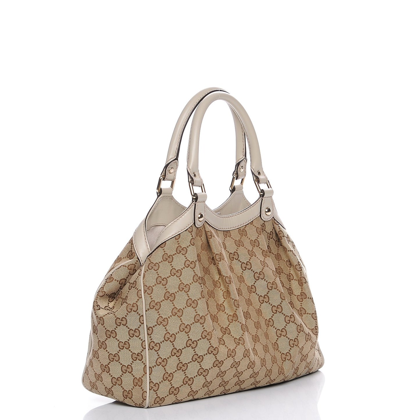 Monogram Medium Sukey Tote Off White