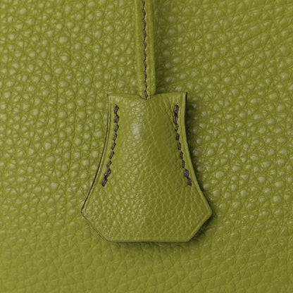 Hermes Togo Birkin 35 Vert Anis 15 of 16
