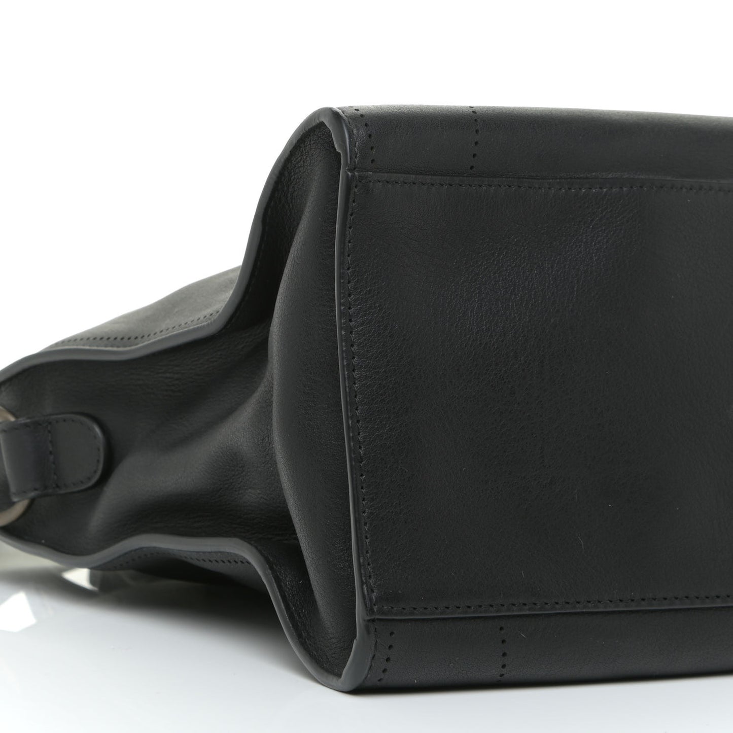 Veau Soyeux Perforated Blackout Hardware City Black