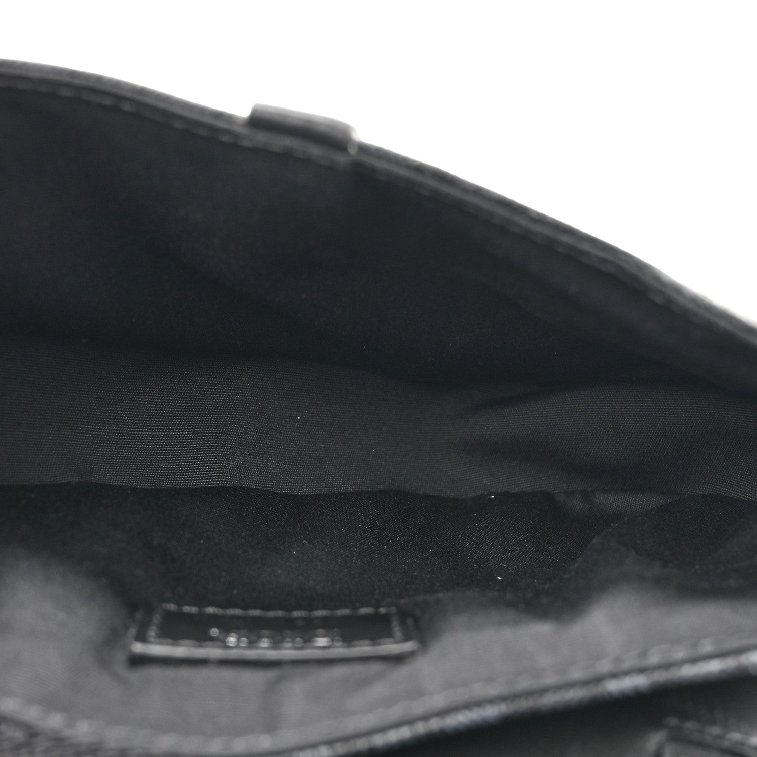 Christian Dior Coated Canvas CD Diamond Printed Mens Mini Saddle Bag Black 5 of 13