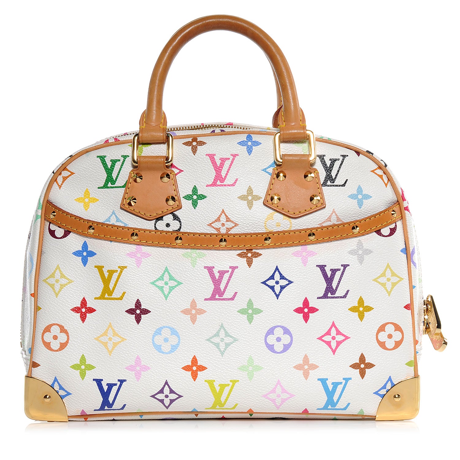 Louis Vuitton Monogram Multicolor Trouville White 1 of 7