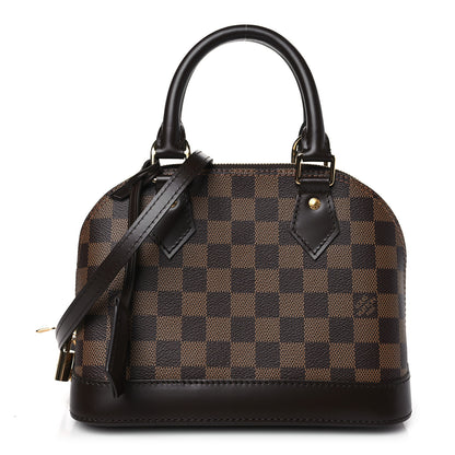 Louis Vuitton Damier Ebene Alma BB 1 of 9
