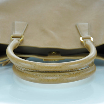 Prada Saffiano Lux Tote Caramel 6 of 11