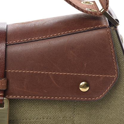 Christian Dior Canvas Calfskin Street Chic Columbus Ave Green 12 of 15