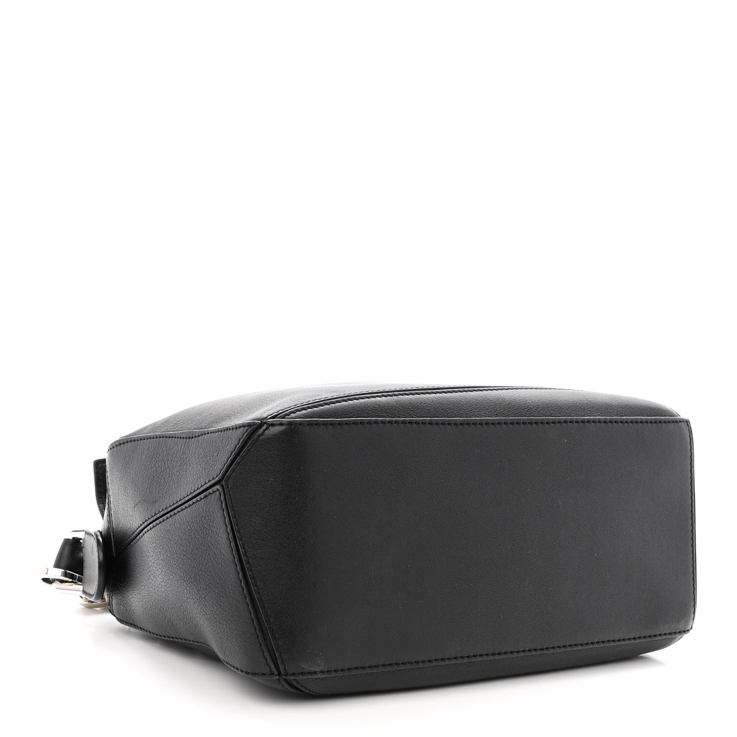 Calfskin Small Puzzle Bag Black