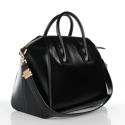 Givenchy Shiny Lord Calfskin Medium Antigona Black 3 of 7