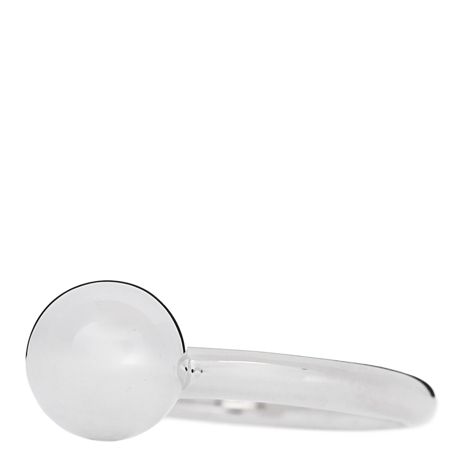 Tiffany Sterling Silver 8mm Hardwear Ball Ring 48 4.5 3 of 8
