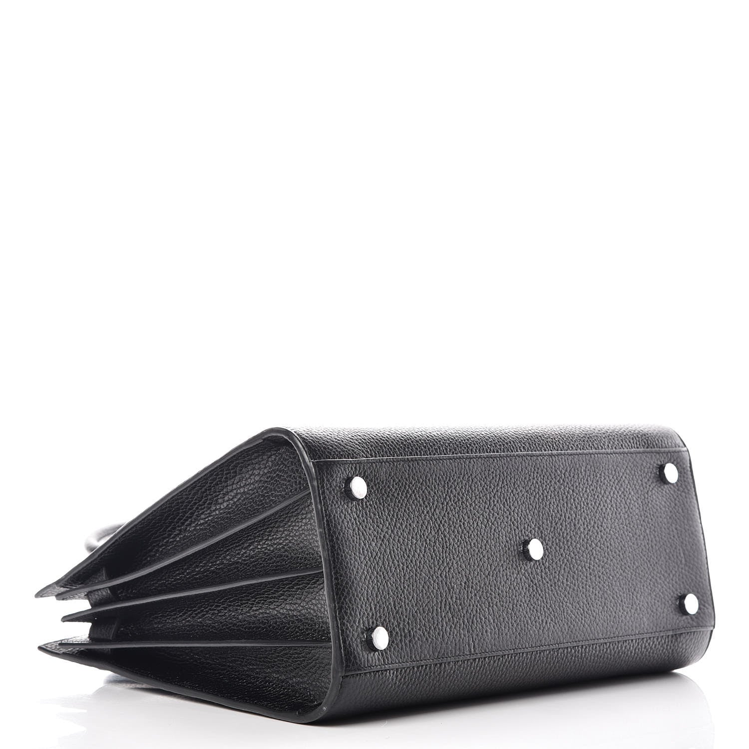 Saint Laurent Grained Calfskin Small Sac De Jour Black 4 of 10
