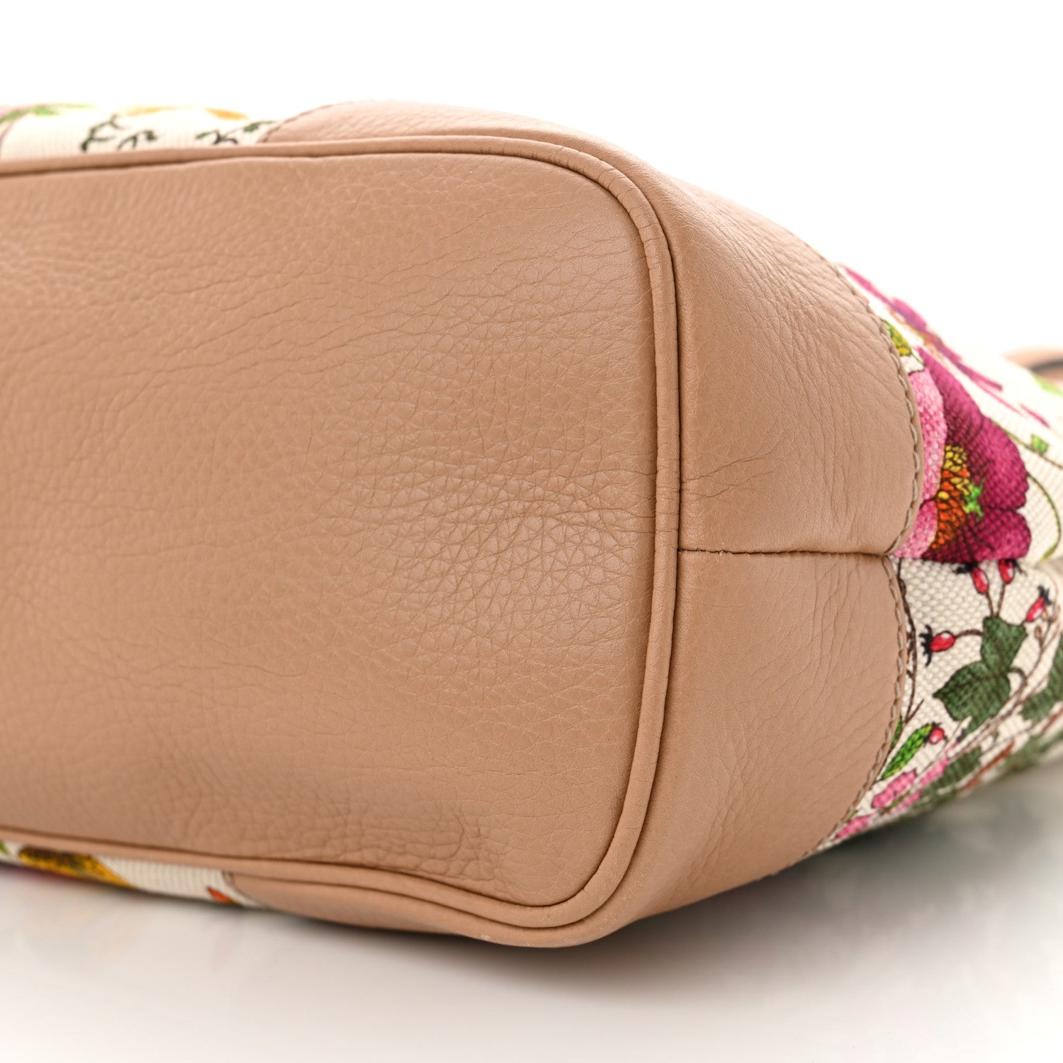 Gucci Canvas Floral Flora Tote White 11 of 12