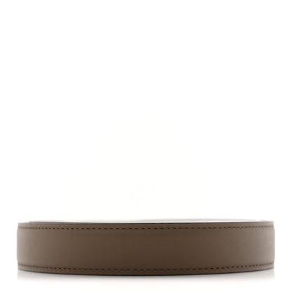 Hermes Epsom Swift 24mm Belt Strap  85 34 White Etoupe 2 of 7