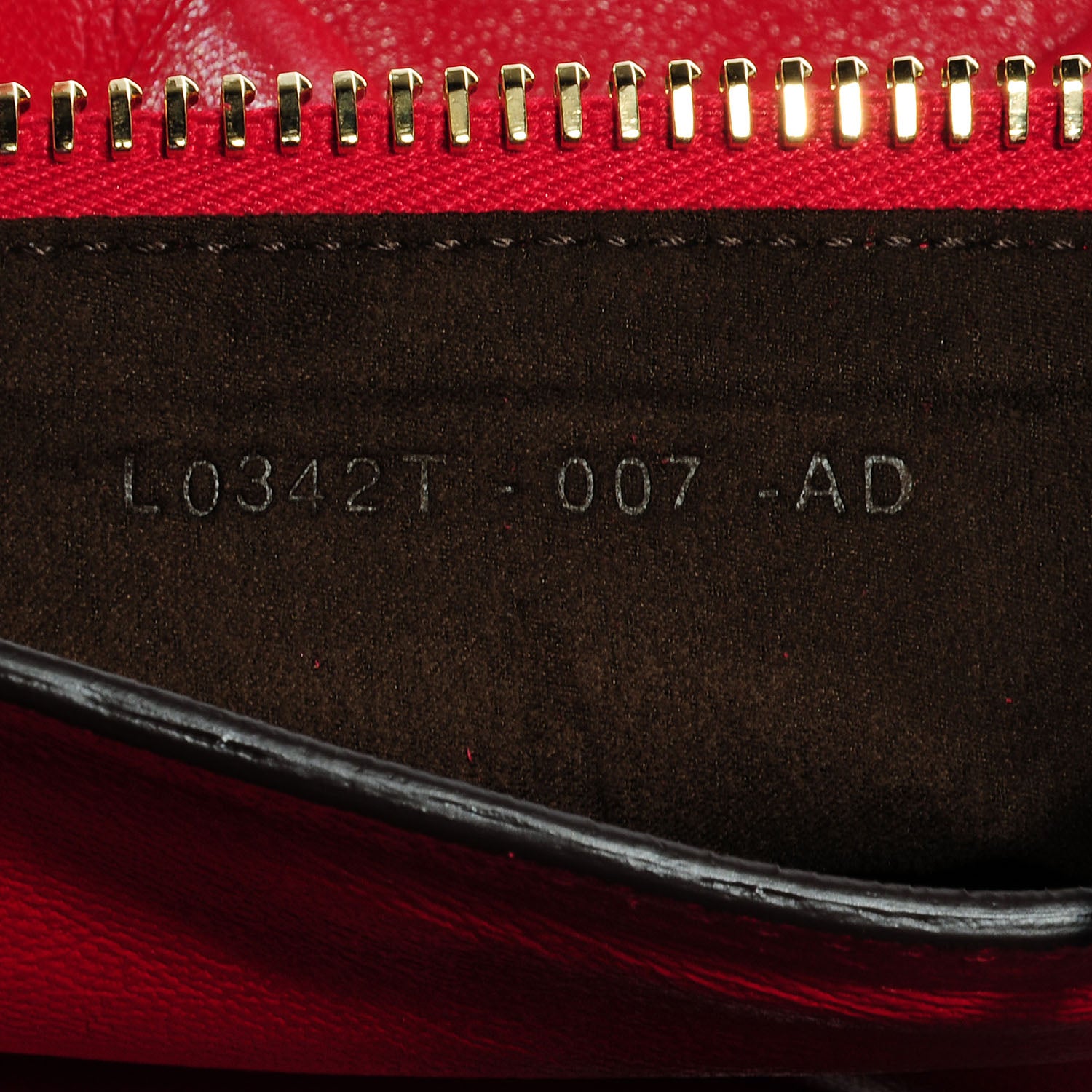 Tom Ford Calfskin Alix Padlock Zip Shoulder Bag Flame Red 6 of 9