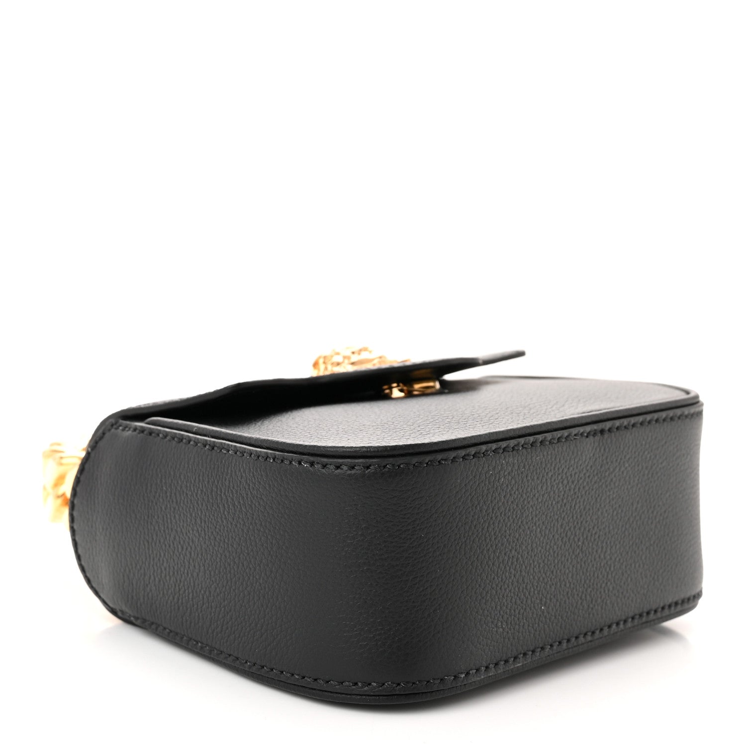 Versace Grained Calfskin Mini La Medusa Bag Black 4 of 9