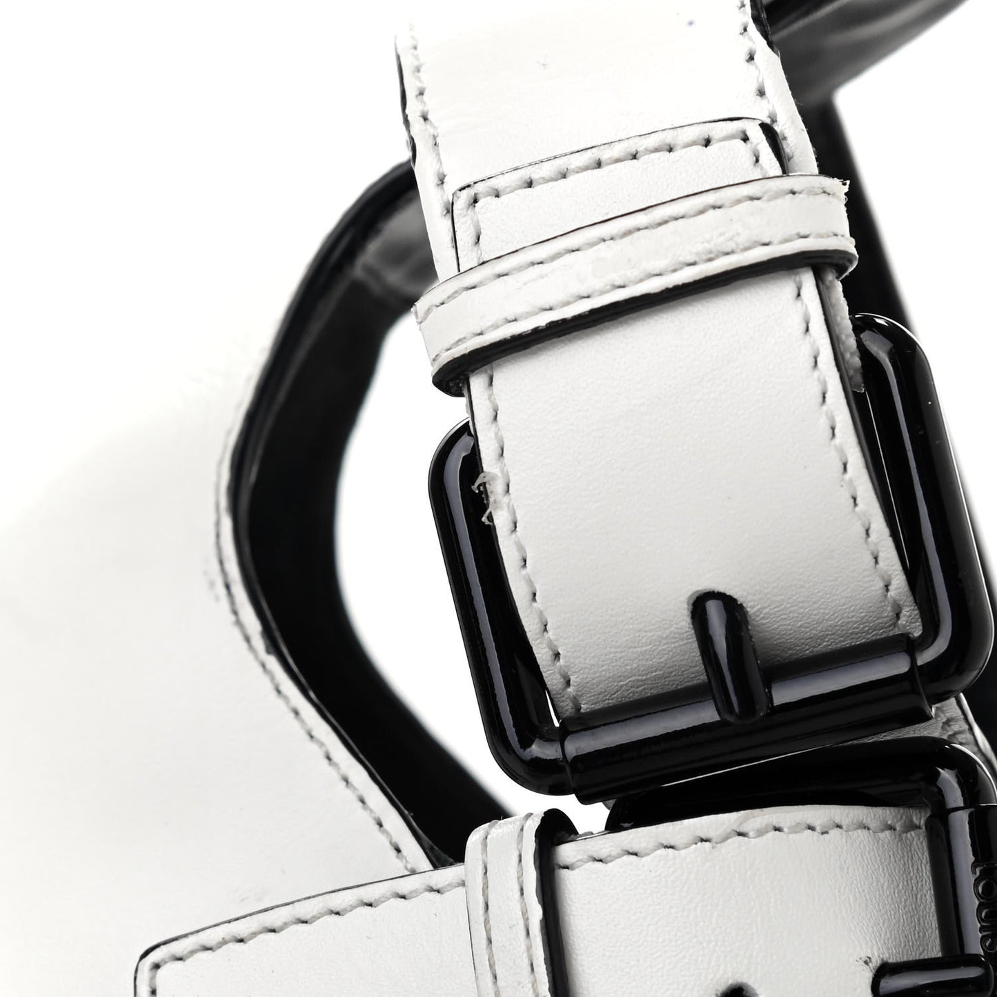 Patent Monogram LV Archlight Sandal 38 White