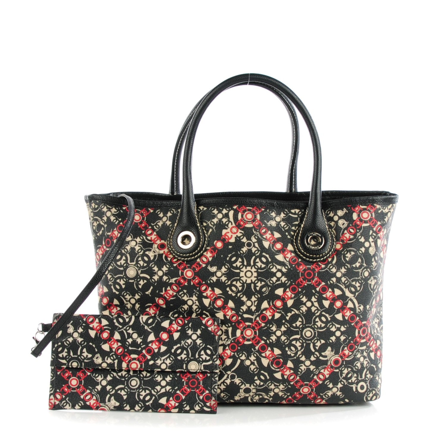 Chanel Coated Canvas Coco's Travel Tote 1 of 8