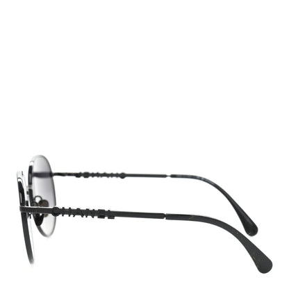 Chanel Metal Pantos Sunglasses 4282 Black 3 of 8