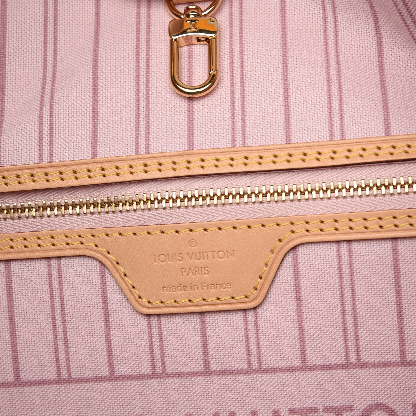 Monogram Maui V Neverfull MM Rose Ballerine