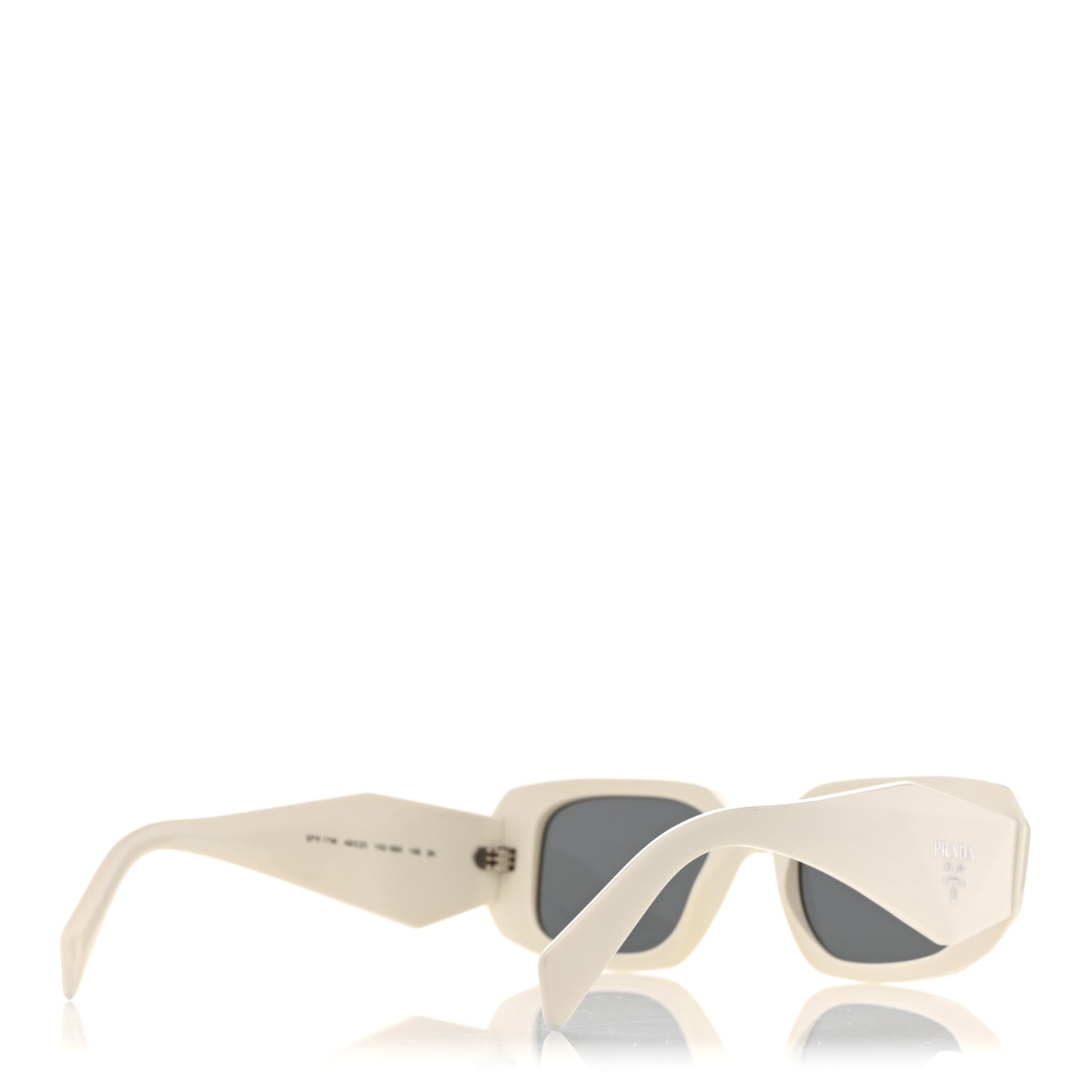 Acetate Symbole Sunglasses SPR 17W White