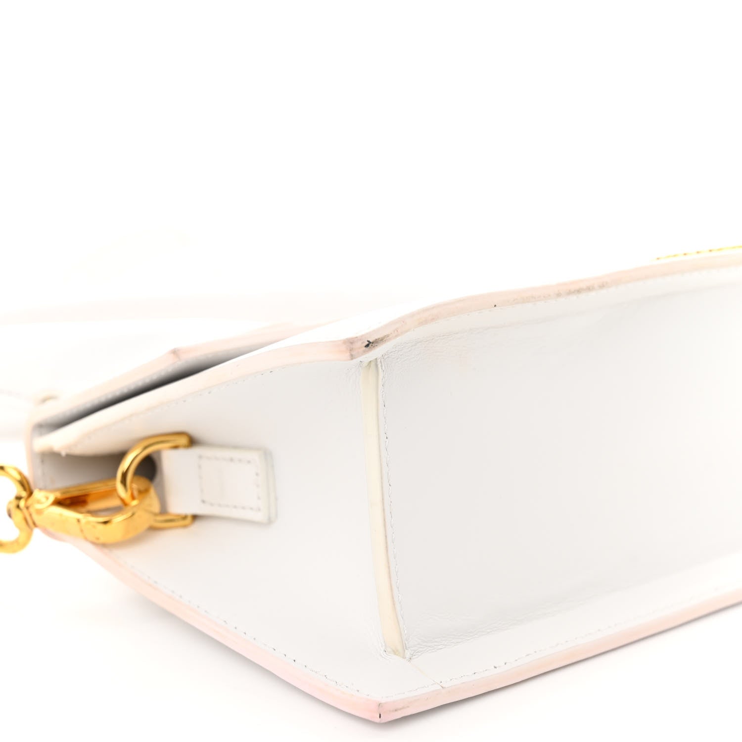 Jacquemus Smooth Calfskin Le Chiquito Moyen White 8 of 13