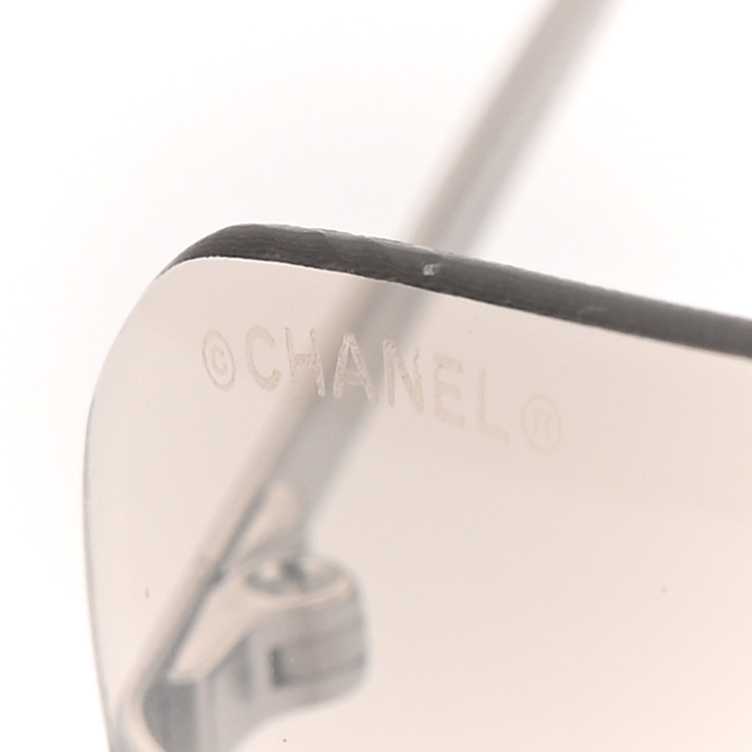 Chanel Crystal CC Logo Sunglasses 4017-D Silver 1785068 – FASHIONPHILE