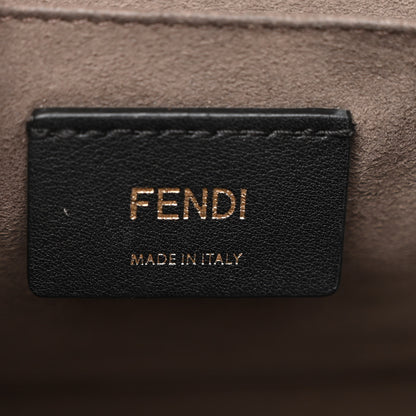Fendi Vitello Century F is Fendi FF Embossed Kan I Shoulder Bag Orzo Tobacco 6 of 10