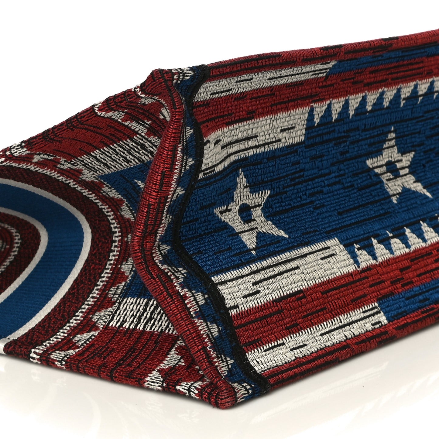 Canvas Embroidered Exclusive US Book Tote Multicolor