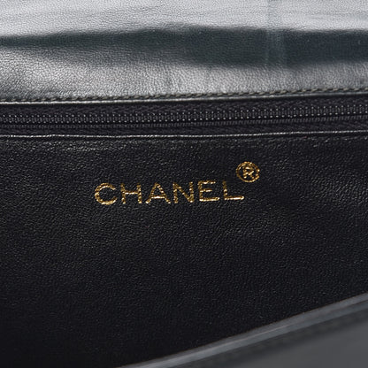 Chanel Lambskin Quilted Small Single Flap Black 6 of 10