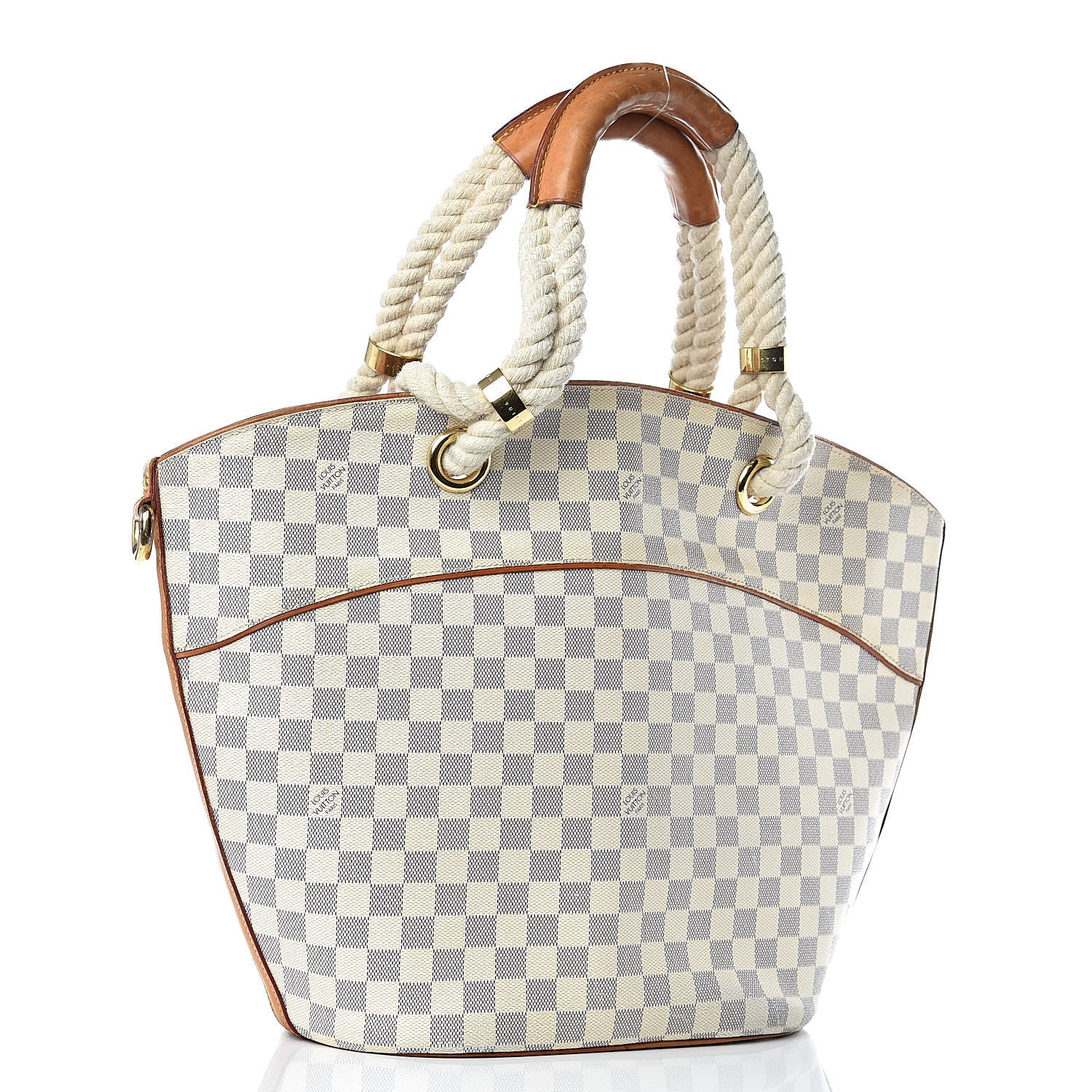 Louis Vuitton Damier Azur Pampelonne GM 3 of 17