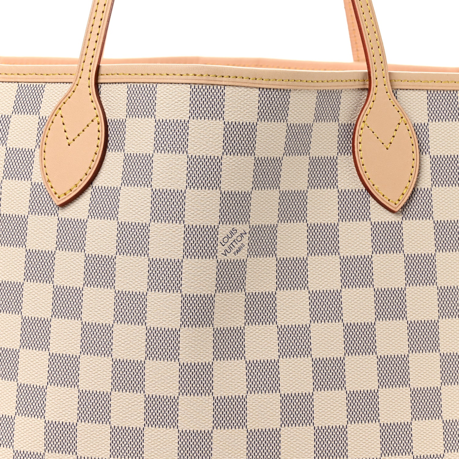 Louis Vuitton Damier Azur Neo Neverfull MM Rose Ballerine 8 of 11