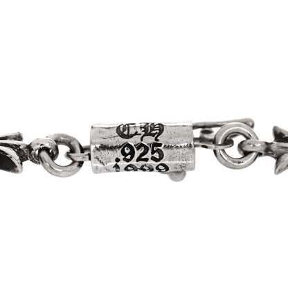 Chrome Hearts Sterling Silver Tiny E CH Plus Bracelet 3 of 3