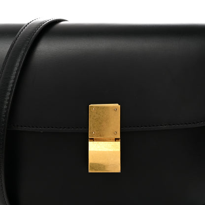 Celine Box Calfskin Teen Classic Box Flap Bag Black 8 of 10
