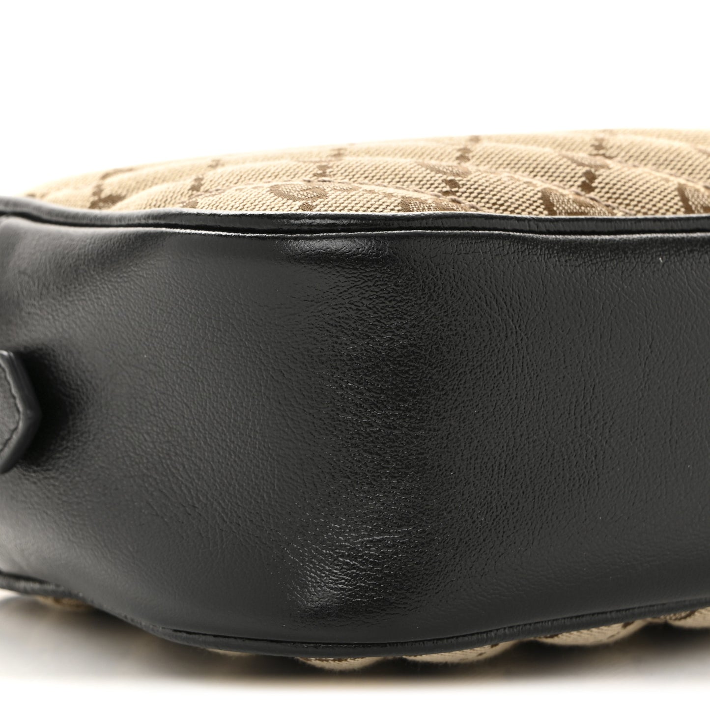 Monogram Matelasse Diagonal Small GG Marmont Chain Shoulder Bag Beige Black