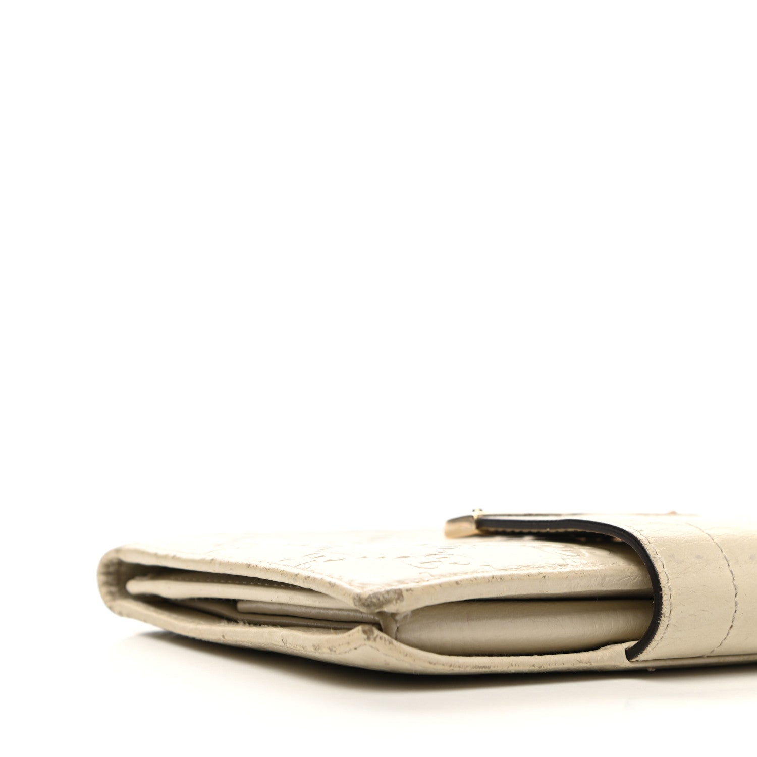 Gucci Guccissima Ladies Web Long Wallet Off White 9 of 15