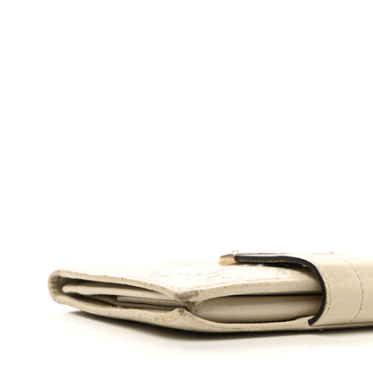 Gucci Guccissima Ladies Web Long Wallet Off White 9 of 15